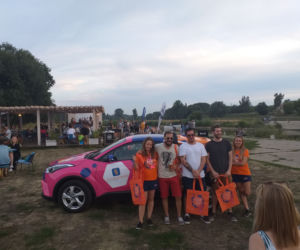 Patrol ESKA Summer City odwiedził na plażę Rataje 