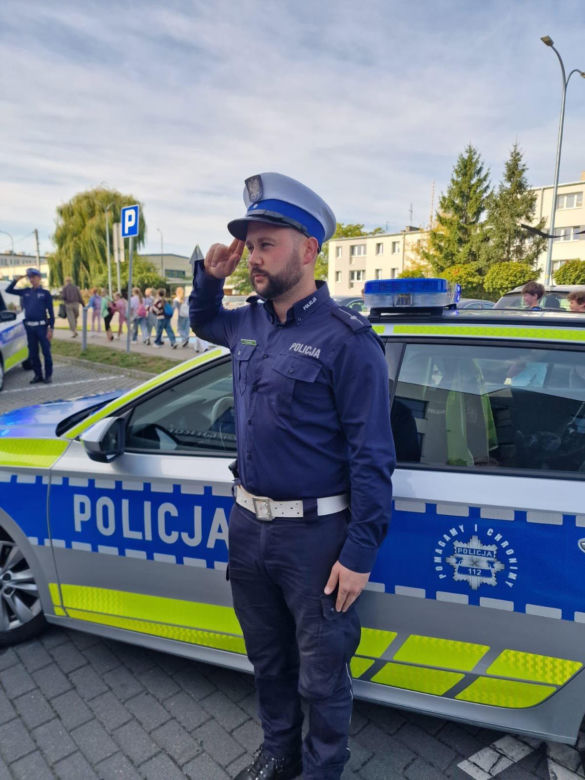 Syreny zawyły w całej Polsce. Tak policja pożegnała zastrzelonego sierż. Natana Sieronia