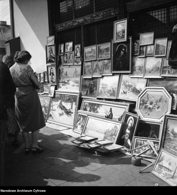 Bazar Różyckiego w PRL