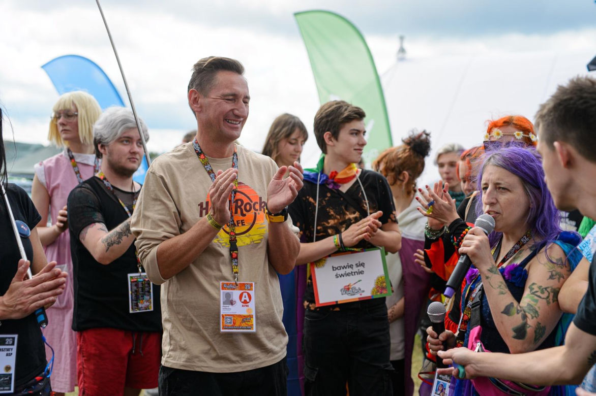 Marsz Równości na Pol’and’Rock Festival 2023
