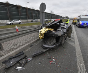 Wypadek na trasie S8