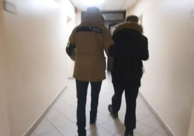 Nogi zdradziły przestępcę