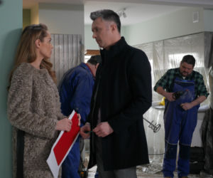 Pierwsza miłość. Artur (Łukasz Płoszajski), Natalia (Katarzyna Sowińska)