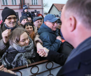 Łódzkie. Prezydent Andrzej Duda z wizytą w Lututowie