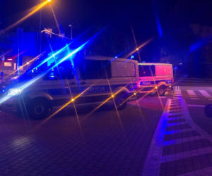 Ewakuacja galerii w Jeleniej Górze. Niewybuchy z II wojny światowej w koszu na śmieci i na trawniku