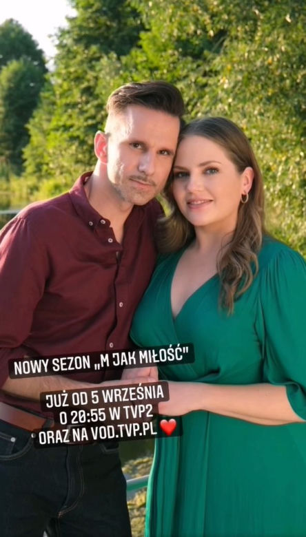 M jak miłość po wakacjach. Kamil (Marcin Bosak), Anita (Melania Grzesiewicz)