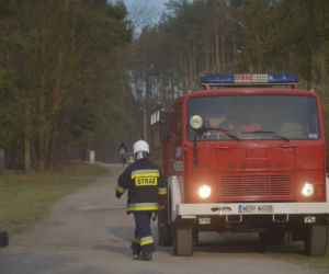 Groźny pożar w Białobrzegach