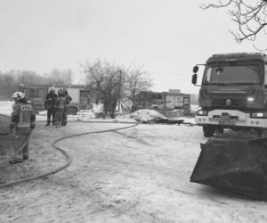 Tragiczny pożar w Ziomakach