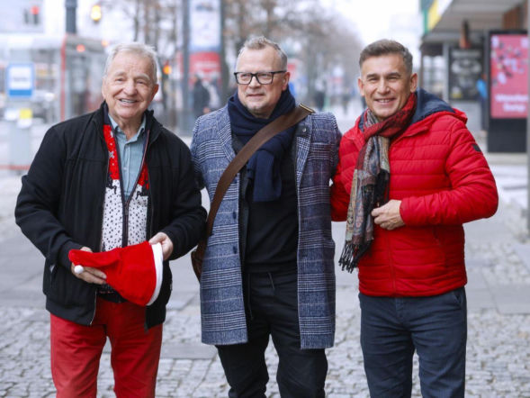 Co za spotkanie! Legendarny Tomek ze Złotopolskich, Andrzej Supron i Robert Korzeniowski. Ale się pozmieniali!