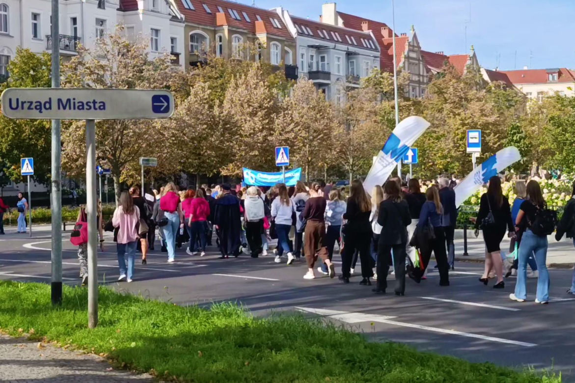 "Spacerek na uniwerek" w Szczecinie