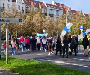Spacerek na uniwerek w Szczecinie