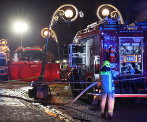 Pożar lokalu na Krupówkach