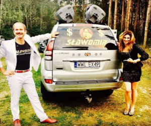 Sławomir Zapała szczyci się, że ma volkswagena golfa III