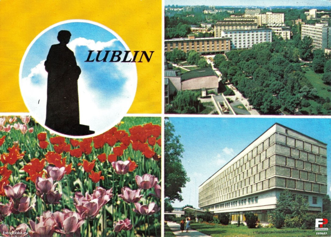 Widokówka z Lublina