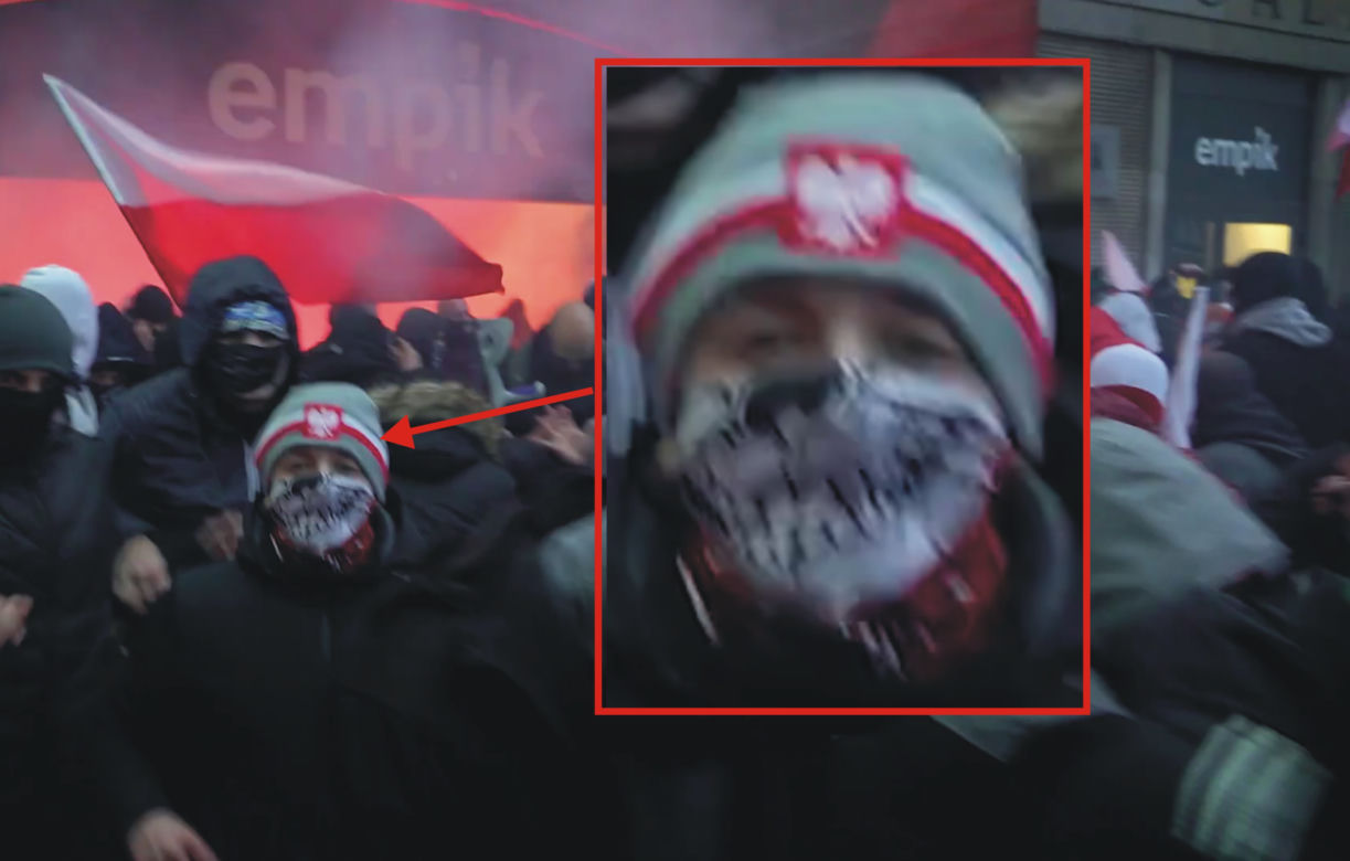 To oni demolowali Warszawę w czasie marszu