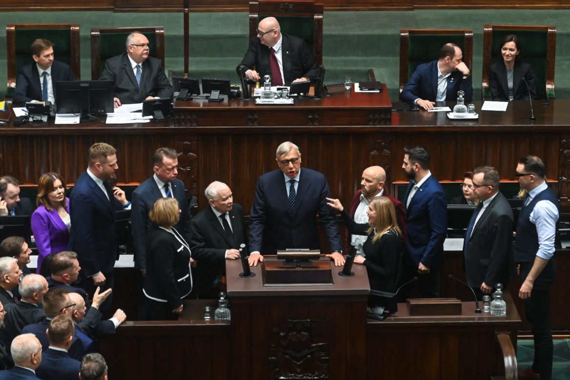  Starcie Kaczyńskiego i Giertycha w Sejmie