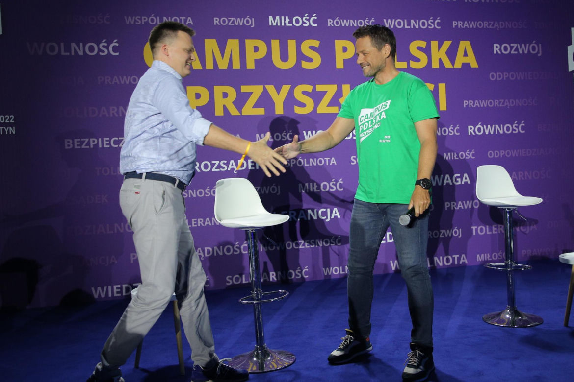 Z "Mam Talent" do marszałka Sejmu. Tak zmieniał się Szymon Hołownia