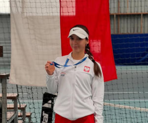 Oliwia Sybicka, 16-letnia stypendystka Igi Świątek