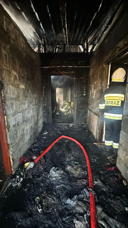 Podpalacz  grasuje pod Siedlcami