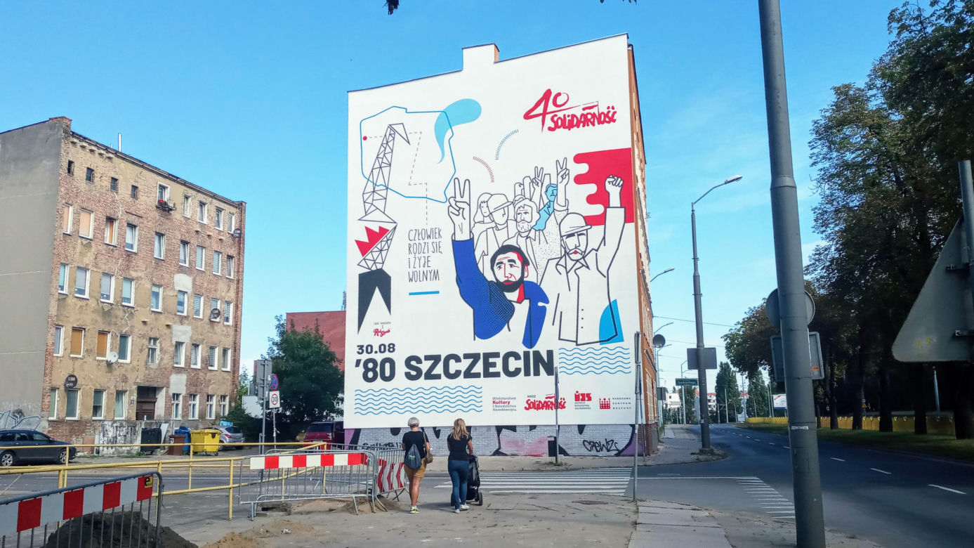 Mural na Pomorzanach