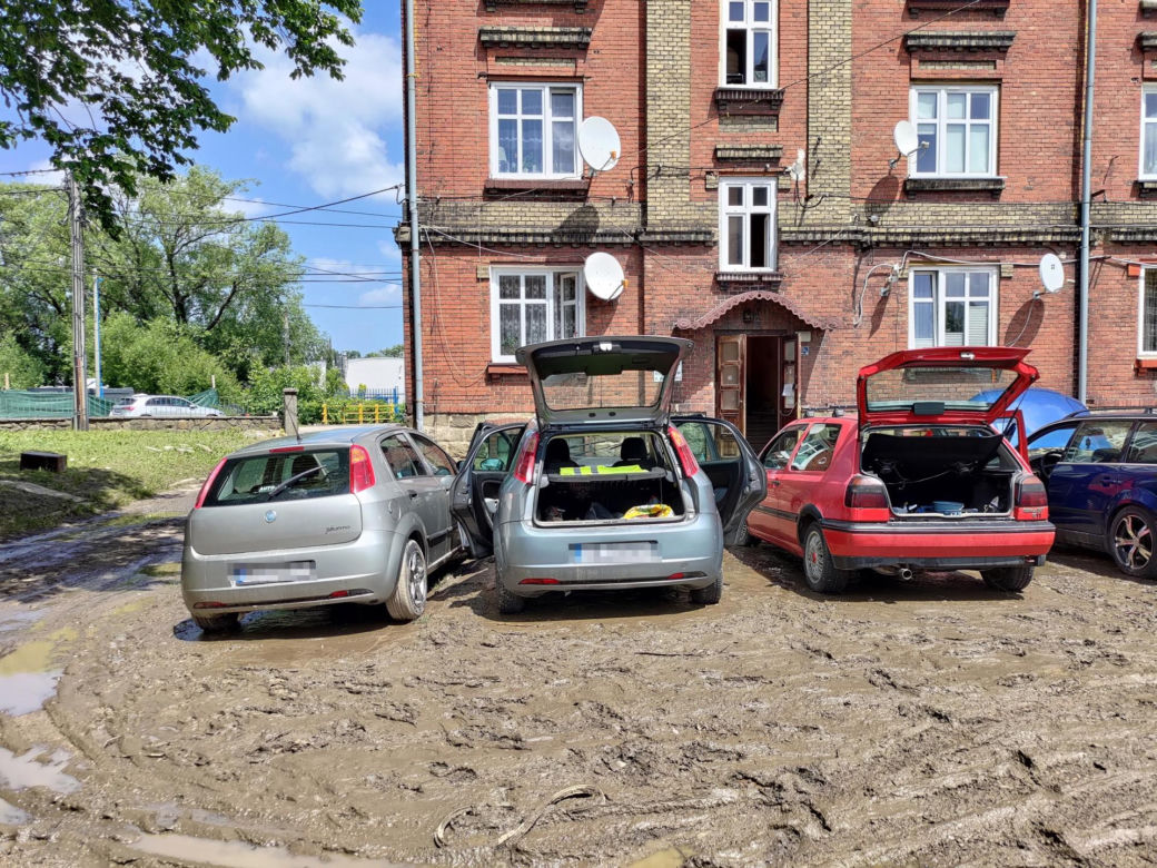 Największe zniszczenia w Bielsko-Białej