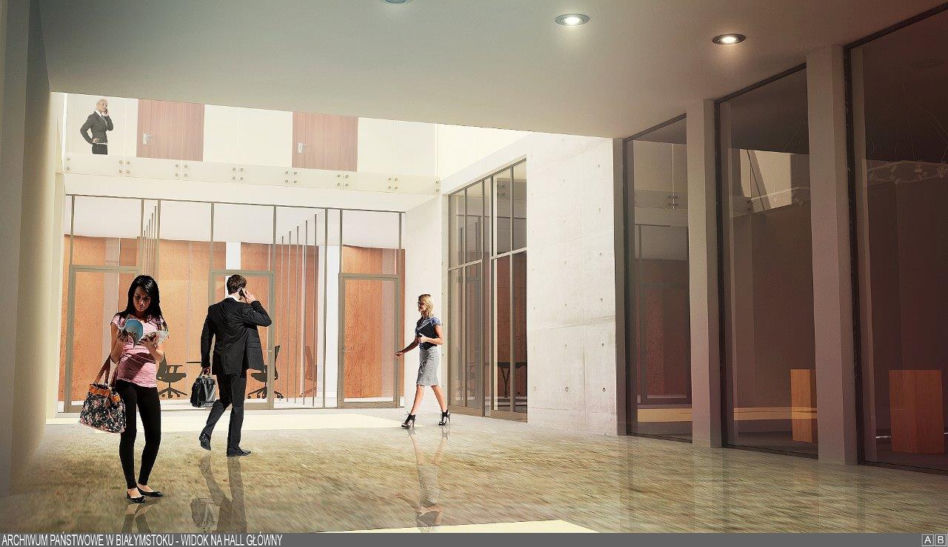 Projekt nowej siedziby Archiwum Państwowego w Białymstoku