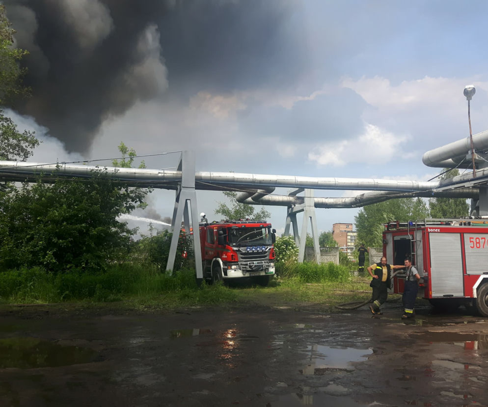 Pożar objął około 1,5 ha powierzchni wysypiska
