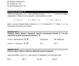  Egzamin ósmoklasisty 2021 matematyka. Arkusze CKE, pytania, odpowiedzi [26.05.2021]