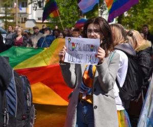 Happening pt. Na drugi koniec tęczy z Ojcem Tadeuszem. Chryja 2