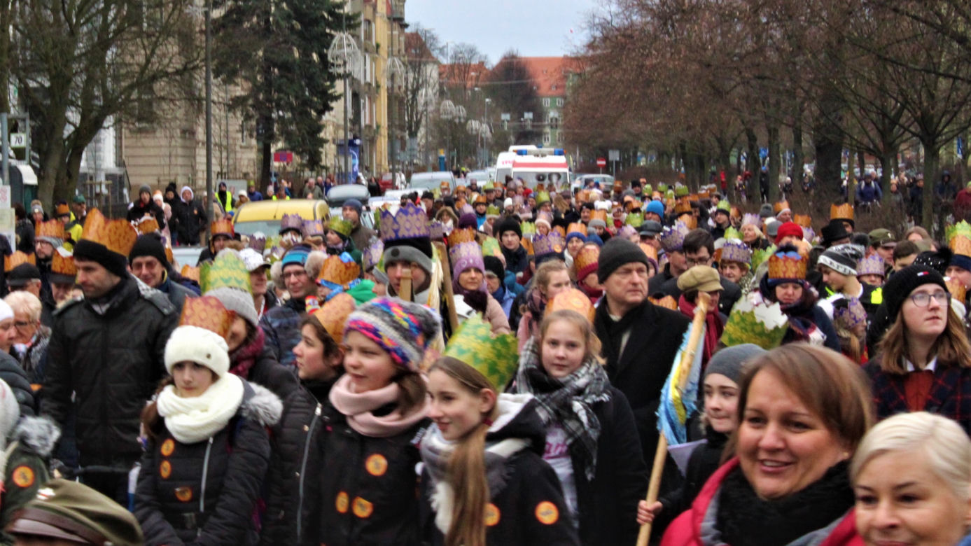 Orszak Trzech Króli w Szczecinie