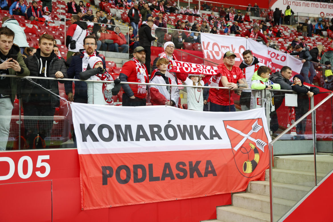 Kibice na meczu Polska - Estonia. Zdjęcia z trybun [21.03.2024]