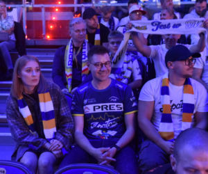 Strefa kibica w Kujawsko-Pomorskiej Arenie Toruń. Tak fani dopingowali ekipę Aniołów podczas finału PGE Ekstraligi