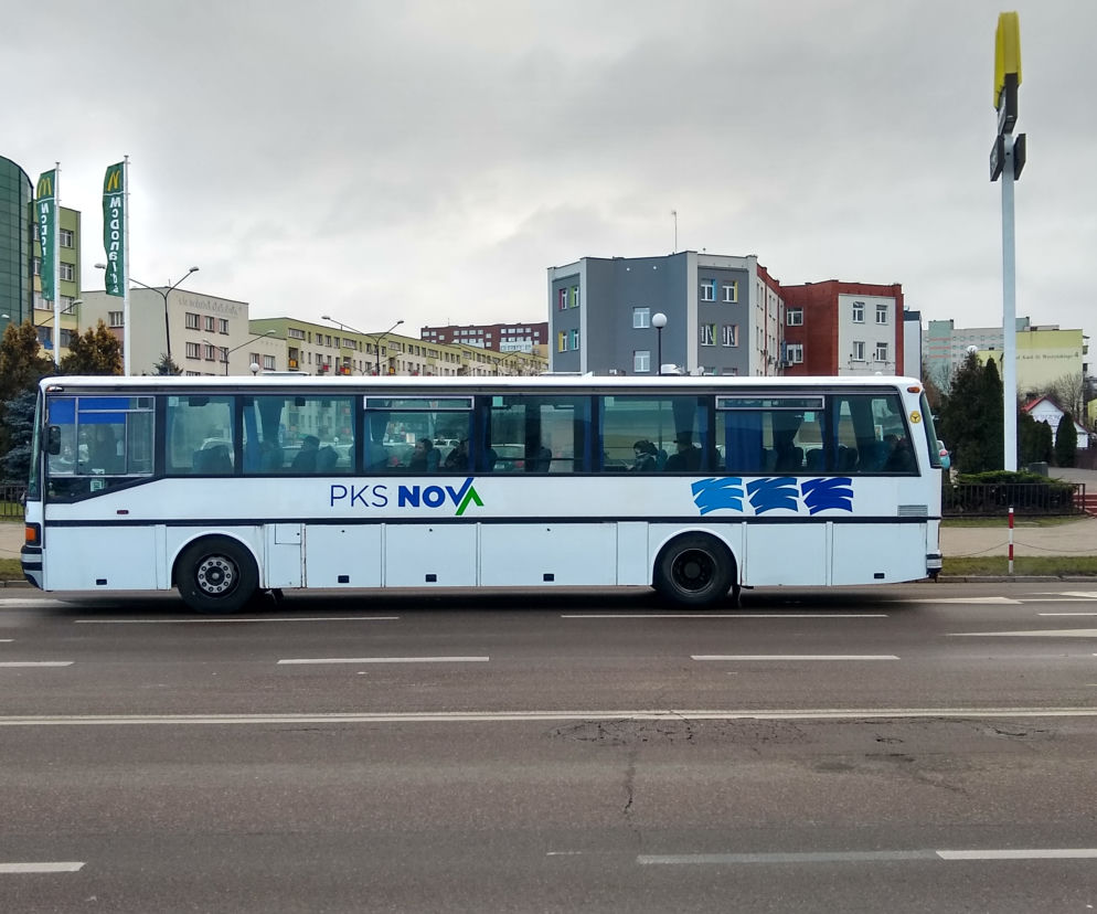 Białystok. Dworzec PKS Nova zamknięty. Wiele połączeń zawieszonych