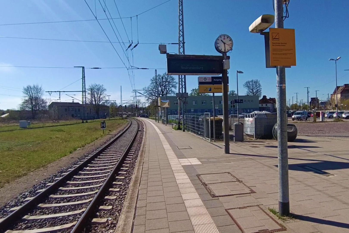 Dworzec kolejowy w Pasewalku