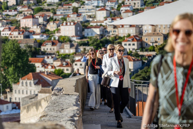 Pierwsze Damy w Chorwacji: Marta Nawrocka i Agata Duda