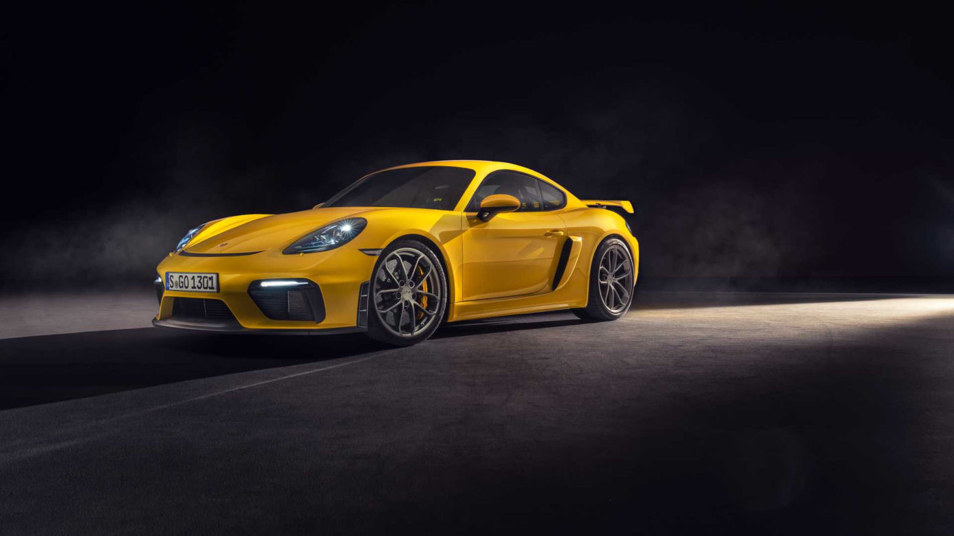 Porsche 718 Spyder i 718 Cayman GT4 z 4-litrowym bokserem