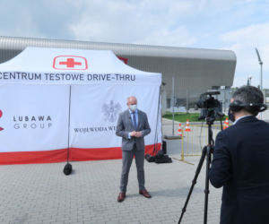 W Kaliszu ruszył mobilny punkt badań na koronawirusa