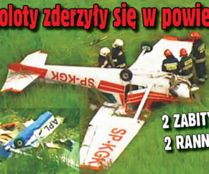 Samoloty zderzyły się w powietrzu