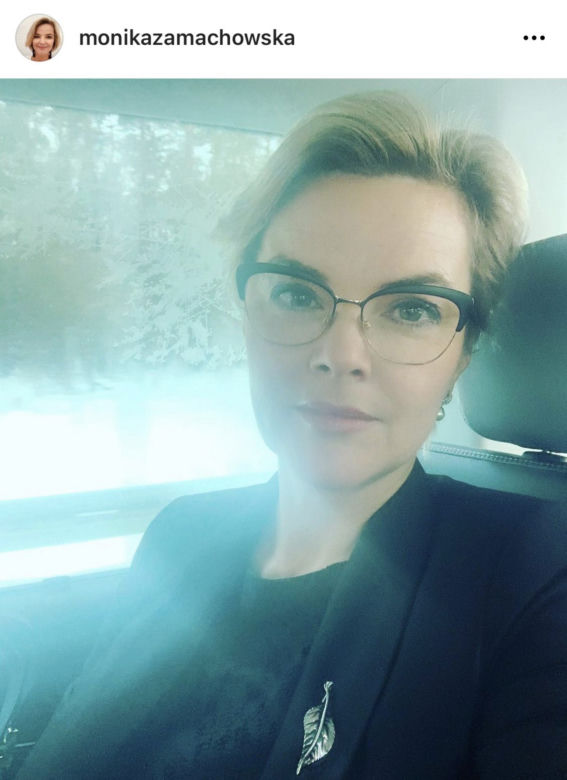 Monika Zamachowska modliła się  w Częstochowie, o zdrowie męża 