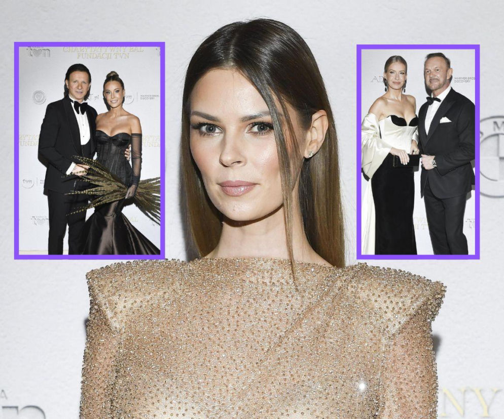 Małgorzata Tomaszewska na balu TVN