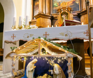 Szopka w kościele Przemienienia Pańskiego