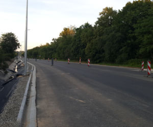 Budowa buspasów w Myślęcinku