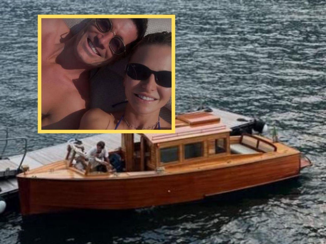 Robert Lewandowski i Anna na wakacjach