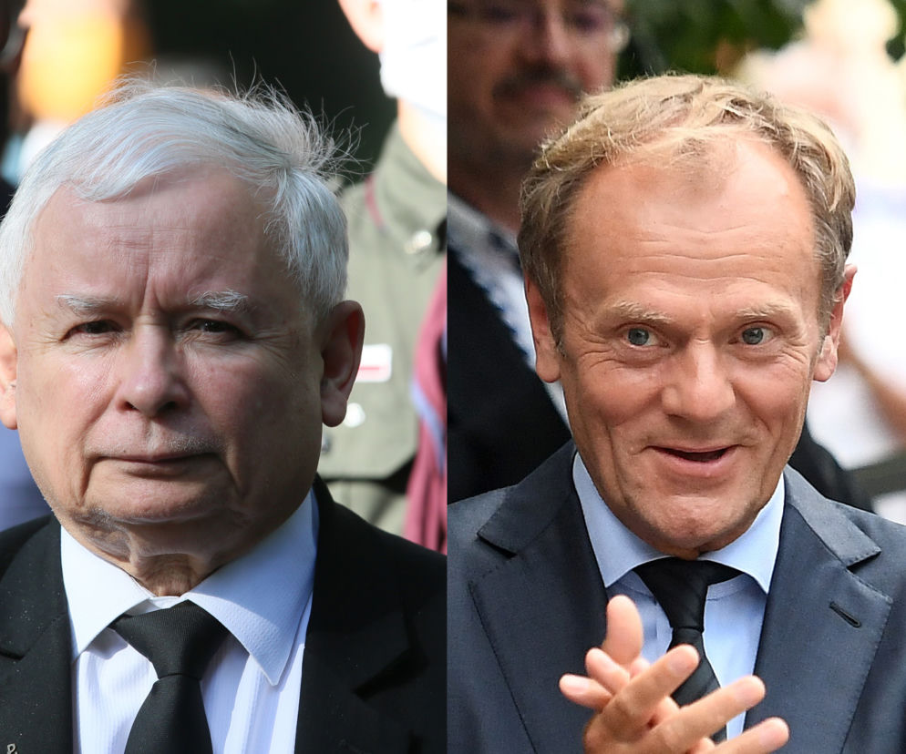 Jarosław Kaczyński, Donald Tusk