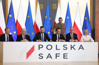 SAFE podpisany. Tusk: Polska będzie bezpieczniejsza w tych trudnych i ryzykownych czasach