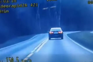 Pierwsza ofiara nowych przepisów koło Leszna. W pierwszym dniu ich obowiazywania stracił prawo jazdy [FILM]