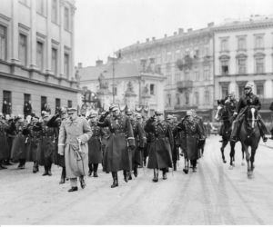 Marszałek Józef Piłsudski na Święcie Niepodległości, 11.11.1932 r.