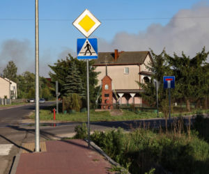 Pożar w powiecie wołomińskim