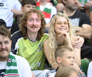 Legia Warszawa - Zagłębie Lubin: Zdjęcia kibiców