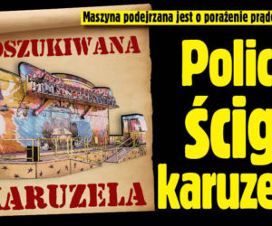 Policja ściga karuzelę